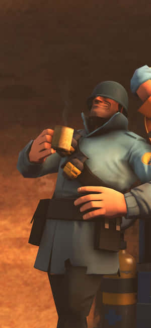 Iphone Xs Team Fortress 2 Baggrund — Vivo T4R Wallpapers