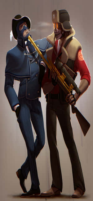 Iphone Xs Tf2 Baggrund — Samsung Galaxy S20 Wallpapers