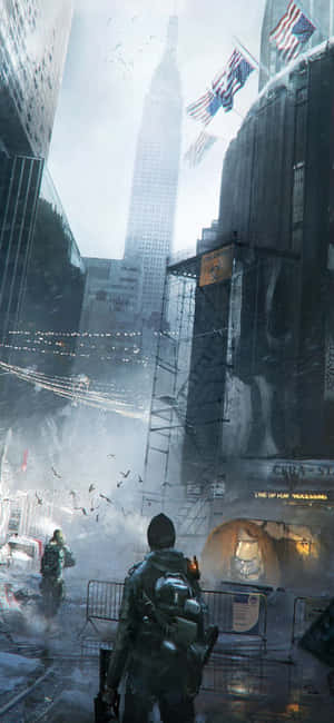 Iphone Xs The Division Baggrund — iPhone 18 Pro Wallpapers