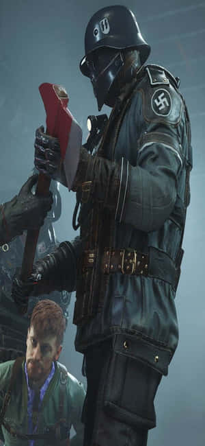 Iphone Xs Wolfenstein II Baggrund — RedMagic 10 Air Wallpapers