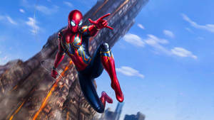 Iron Spider Spiderman Tegneseriestribe — Edderkoppenmand Wallpapers
