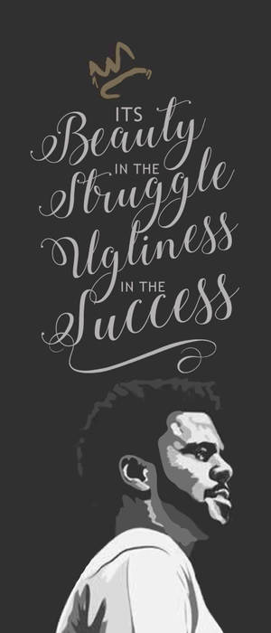 J Cole Love Yourz tekster tapet — Galaxy Z Flip Wallpapers