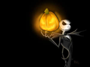 Jack Skellington, Kongen af Halloween Town, fra Tim Burtons The Nightmare Before Christmas — The Nightmare Before Christmas Wallpapers