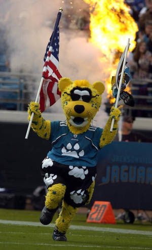 Jacksonville jaguars football maskot baggrund — Lenovo Tab Plus Gen 2 Wallpapers
