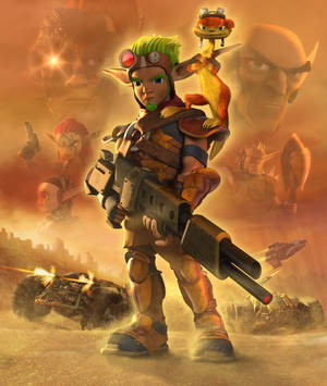 Jak 3 action-adventure wallpaper — Motorola Razr Ultra 2025 Wallpapers
