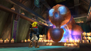 Jak 3 Oracle og Jak tapet — Studio Display Wallpapers