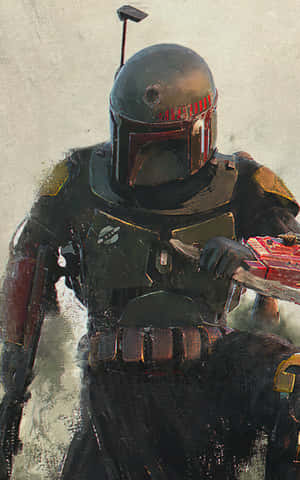 Jango Fett - Intergalaktisk dusørjæger — Nubia Flip2 Wallpapers