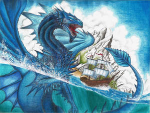 Japansk Drage PC Havdrage Piratskib