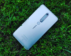 Jernblå Nokia 6.1 Bagside — Nokia Wallpapers