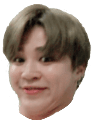 Jimin smilende udklip