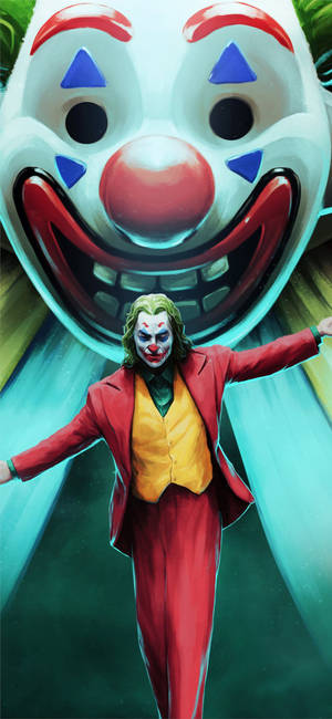 Baggrundsbillede af Joker 2019 kunstillustration
