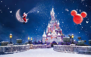 Julebaggrund Disneyland Paris wallpaper — Julebord Wallpapers