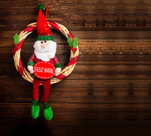 Julefotobaggrund — Julebord Wallpapers