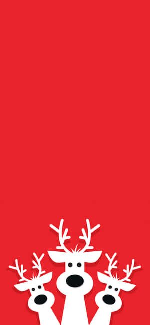 Rød julebaggrund — Rød jul Wallpapers
