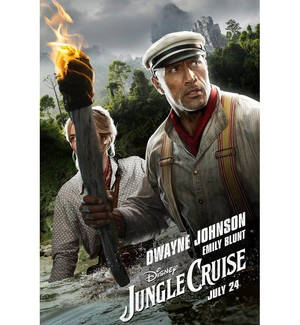 Jungle Cruise 2021 filmplakat tapet. — Daggry Wallpapers