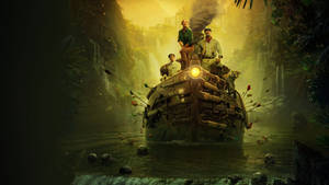 Jungle Cruise Riverboat Teaser 2021 baggrund. — iMac Wallpapers