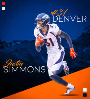 Justin Simmons for Denver — Huawei Mate X7 Wallpapers