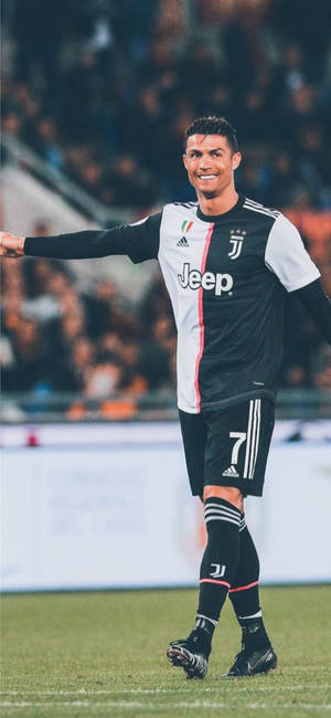 Juventus-hold Cristiano Ronaldo iPhone — Fodbold Wallpapers