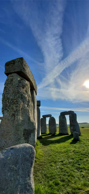 Kæmpe Stenblokke Af Stonehenge England — Vivo X300 E Wallpapers