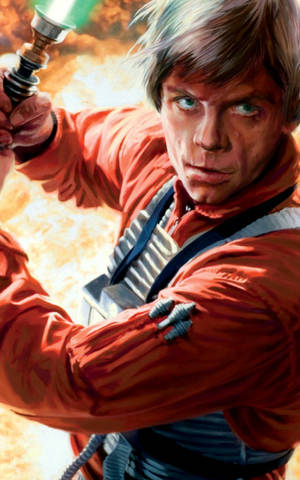 Kampklar Luke Skywalker Tablet — Huawei MatePad Mini Wallpapers