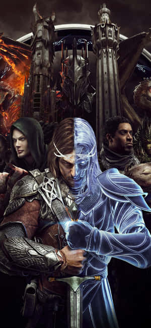 Iphone X Shadow Of Mordor Baggrund — iPhone 17 Pro Max Wallpapers