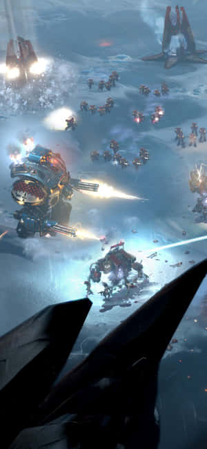 iPhone XS Dawn Of War III Baggrund — Galaxy XCover7 Pro Wallpapers