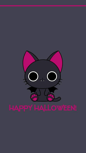 Kawaii Halloween uhyggelig kat