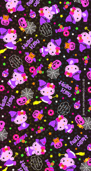 Kawaii Halloween Heks Hello Kitty