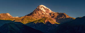 Kazbek klar himmel tapet