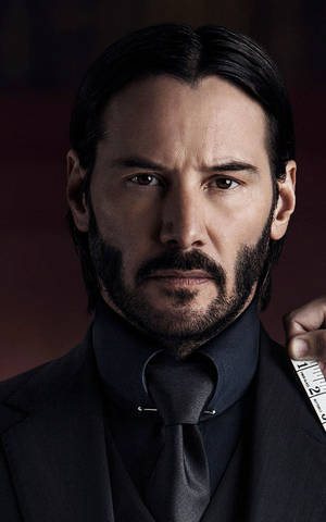 Keanu Reeves portrætbillede tapet — Galaxy Tab S10 Lite Wallpapers