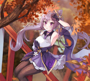 Keqing — Genshin impact GIF Wallpapers