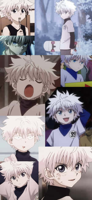 Killua collage Hunter X Hunter PFP — Galaxy A Wallpapers