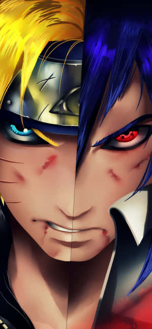 Naruto-ansigt — iPhone 14 Pro Wallpapers
