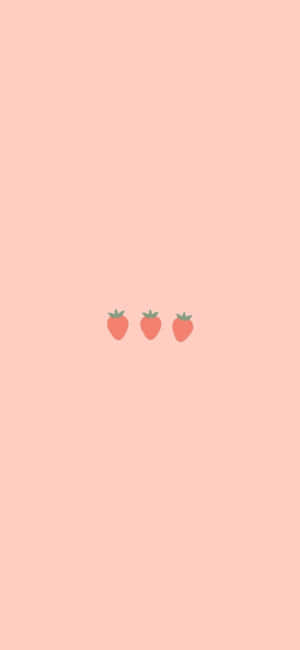 Pasteljordbær [tapet] — Tecno Spark 40 Pro Wallpapers