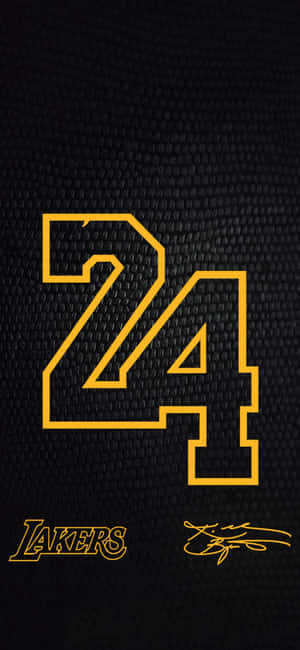 Kobe Bryant 24 Logo — Xiaomi 18 Pro Max Wallpapers