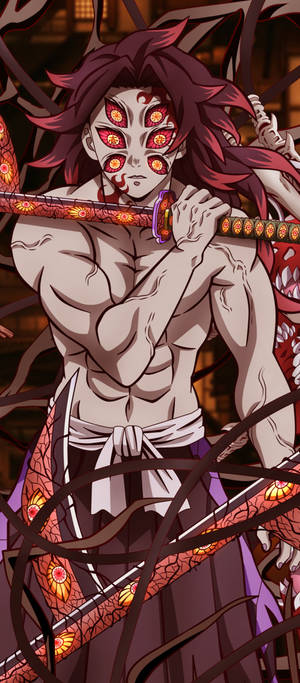 Demon Slayer Kokushibo — Galaxy Z Flip Wallpapers