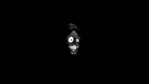 Uhyggeligt Skelet Dæmpet — Uhyggelig halloween Wallpapers
