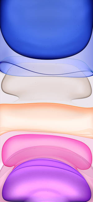 iPhone 11 abstrakt farvebunke tapet. — iPhone 17e Wallpapers