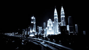 Kuala Lumpur mørk by wallpapertapet — Mørk by Wallpapers