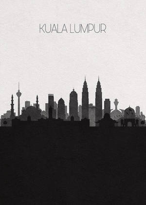 Kuala Lumpur silhuet tapet — OnePlus Pad Go 2 Wallpapers