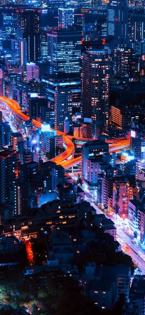 Kunstnerisk Natteliv Iphone Xs Baggrund — iPhone 11 Pro Max Wallpapers