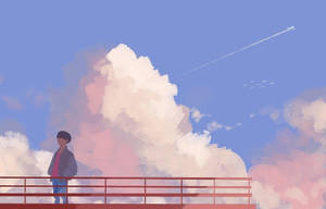 Kunstværk baseret på J-Hope Airplane — Kpop GIF Wallpapers