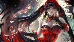 Kurumi Tokisaki Edgy Anime Profilbillede wallpaper — Sød anime Wallpapers