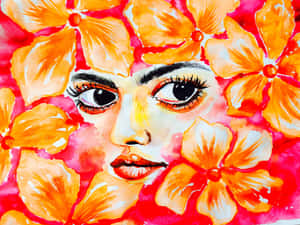 Blomstermalingsbilleder