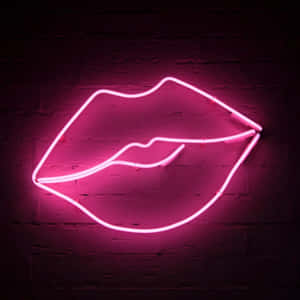 Neonpink æstetiske billeder — Neon pink æstetik Wallpapers