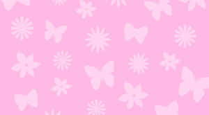 Lad dit liv være lige så farverigt og sjovt som dette Kawaii Pink design. — Pink anime aesthetic Wallpapers