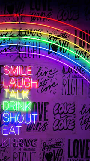 Neonæstetisk baggrund — Neon grøn æstetik Wallpapers