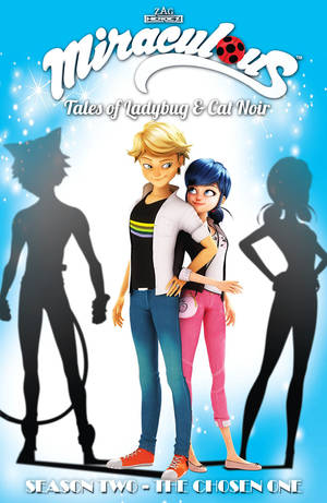 Ladybug og Cat Noir kysser Den Udvalgte baggrund — Mariehøne og sort kat kys Wallpapers
