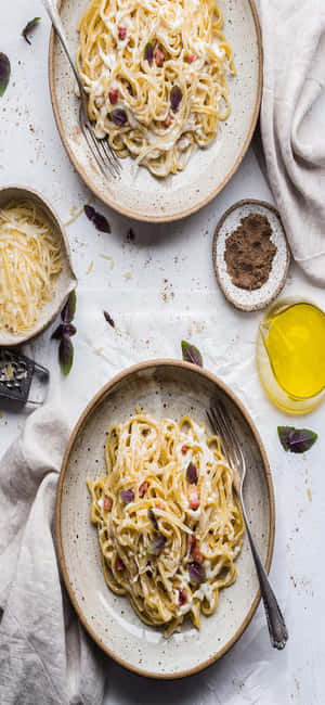 Iphone X Pasta Baggrund — iPhone 13 Pro Max Wallpapers