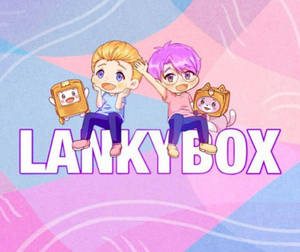 LankyBox Animerede Adam og Justin Plyschdyr — Sød tegneserie Wallpapers
